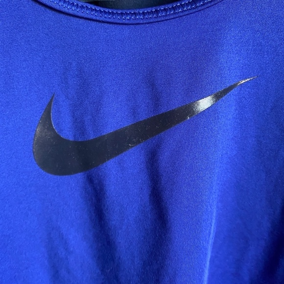Nike‎ Pro Women's Blue/Purple Athletic Performance Running Tank Top Size Small - Picture 4 of 11